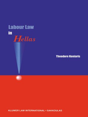 cover image of Labour Law in Hellas